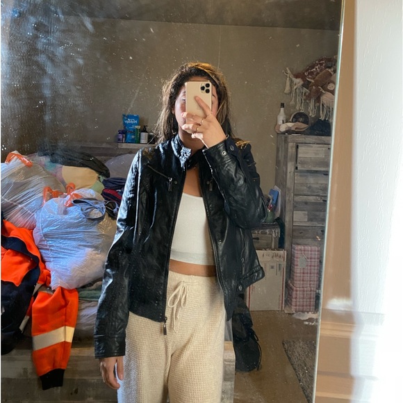 Jou Jou Jackets & Blazers - JOU JOU leather jacket